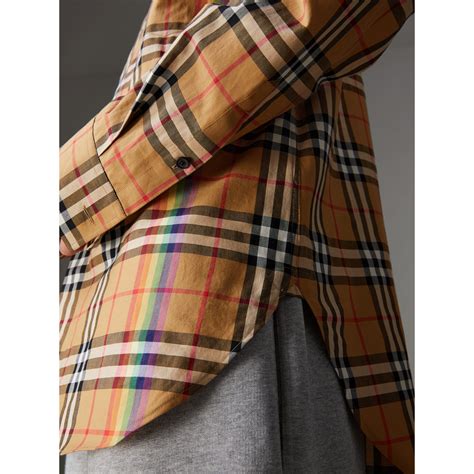 burberry rainbow shirt